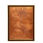 لوحة قلم وشجرة ومحارب نحاسي - Pen, Tree and Brass Warrior